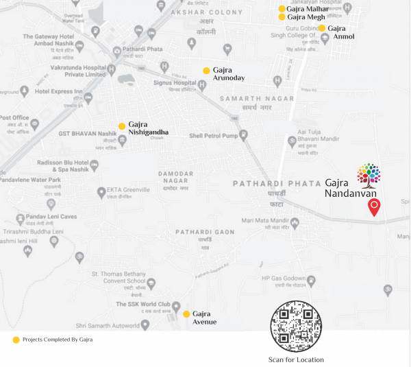  nandanvan Location Plan