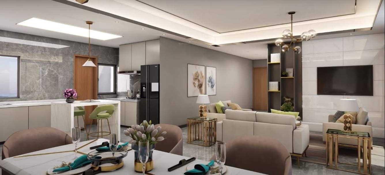  emerald bay building 12 Living Area