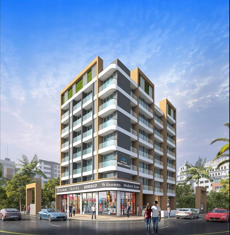  hitech misri corner Elevation