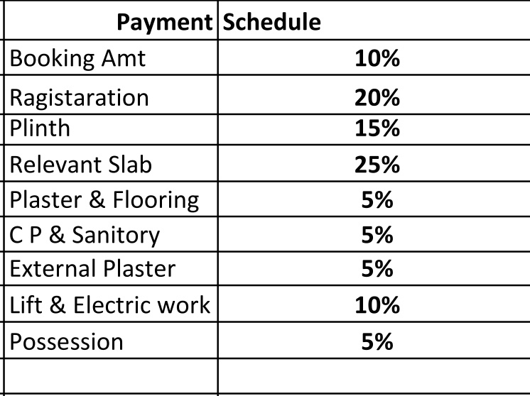 zen-world-phase-ii Construction Linked Payment (CLP) Payment Plan