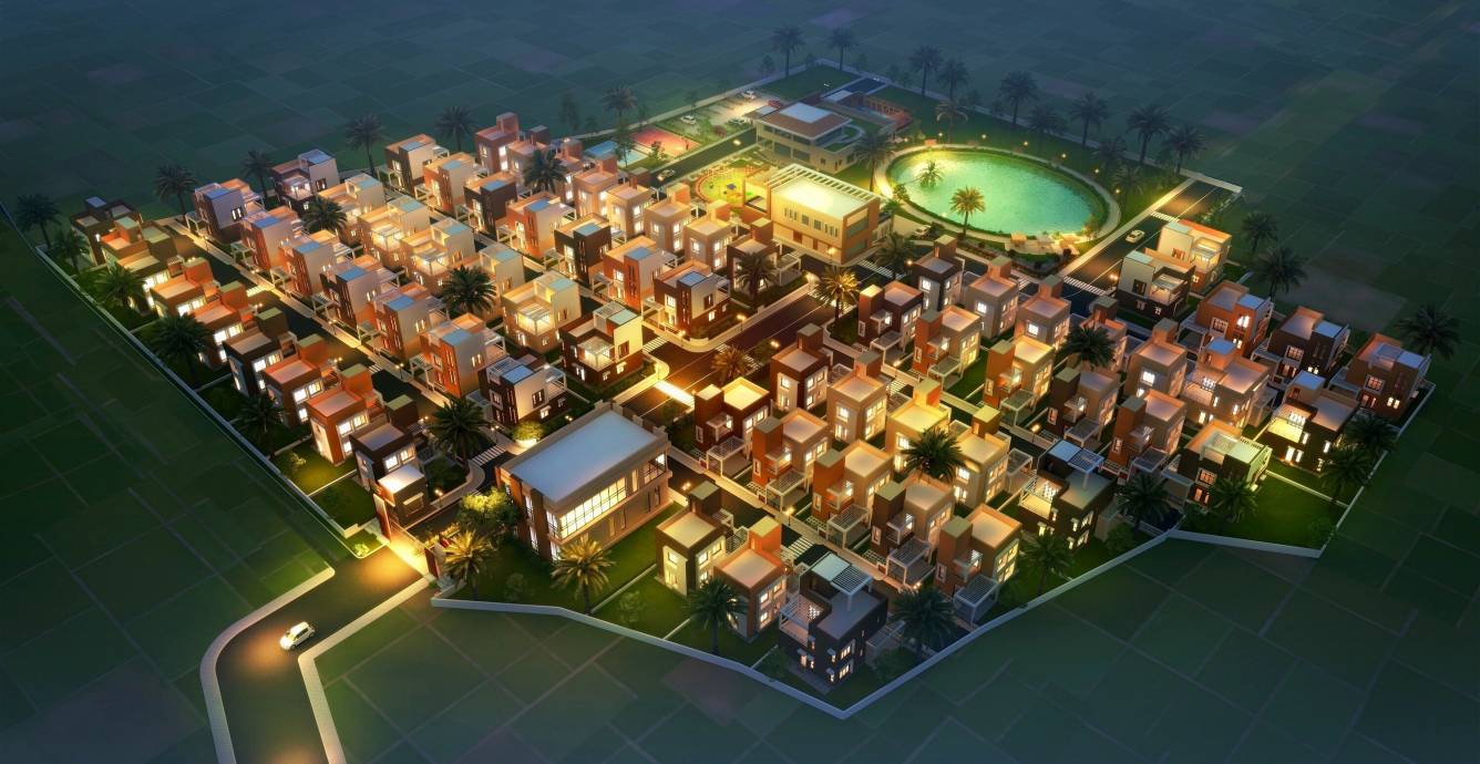 ambika city Elevation