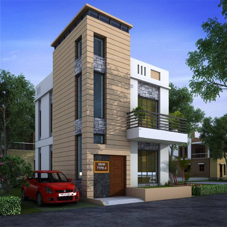 ambika city Elevation