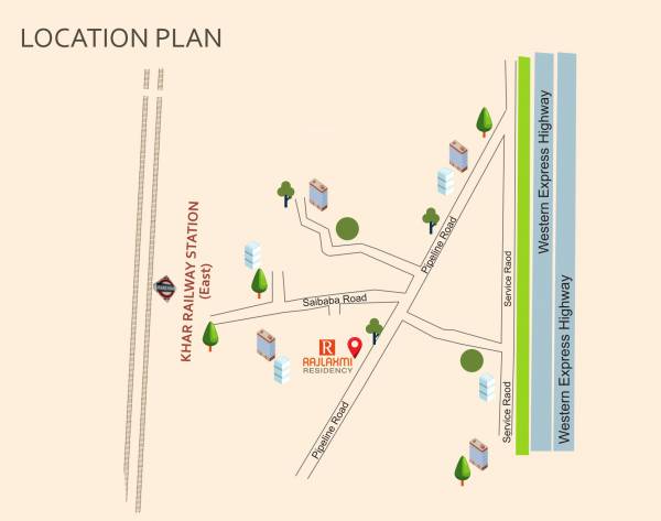  rajlaxmi-residency Location Plan
