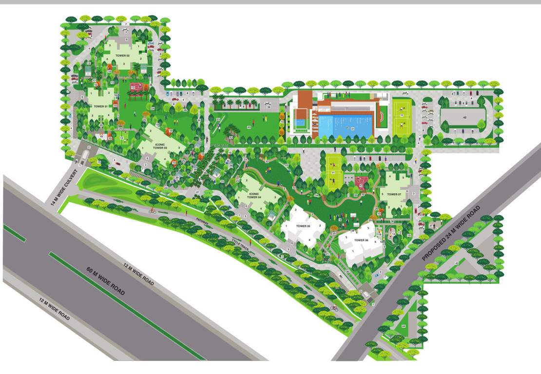  grandeur Layout Plan