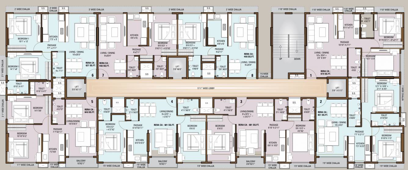  aranya Alag Aranya Cluster Plan