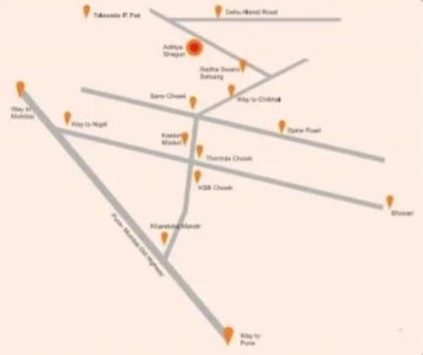  aditya-shagun Location Plan