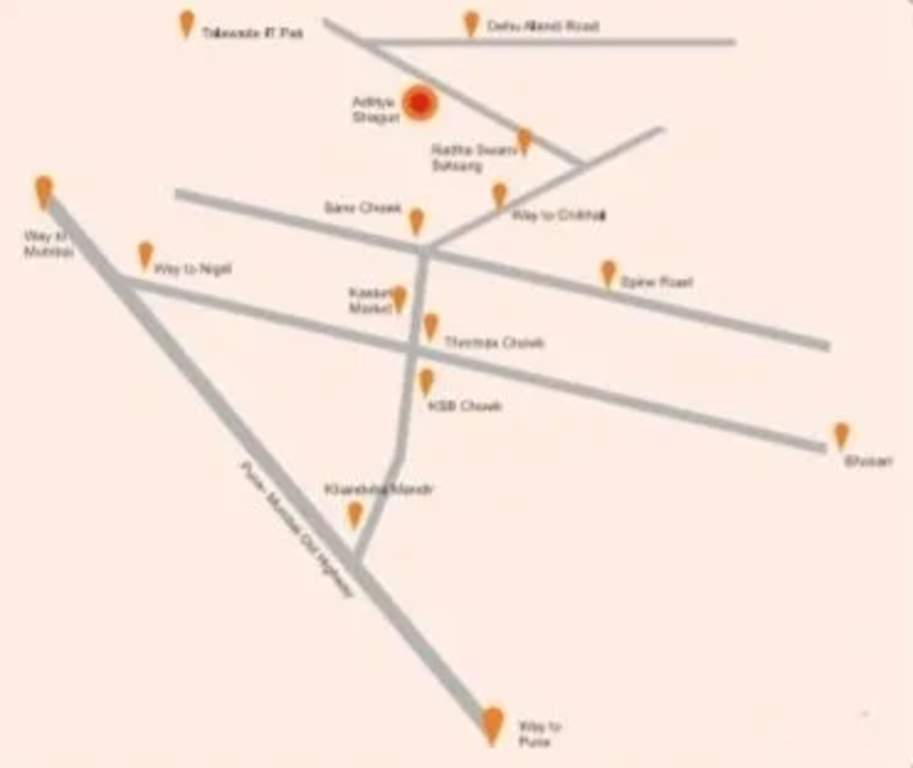  aditya shagun Location Plan