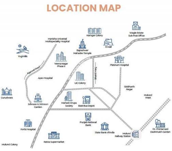  devhans-mahesh-krupa Location Plan