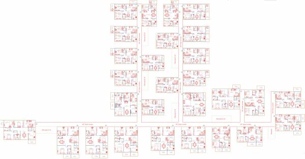  luxe Block B Cluster Plan from 1st to 12th Floor