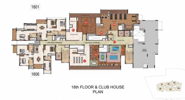  galileo Galileo Cluster Plan For 18th Floor