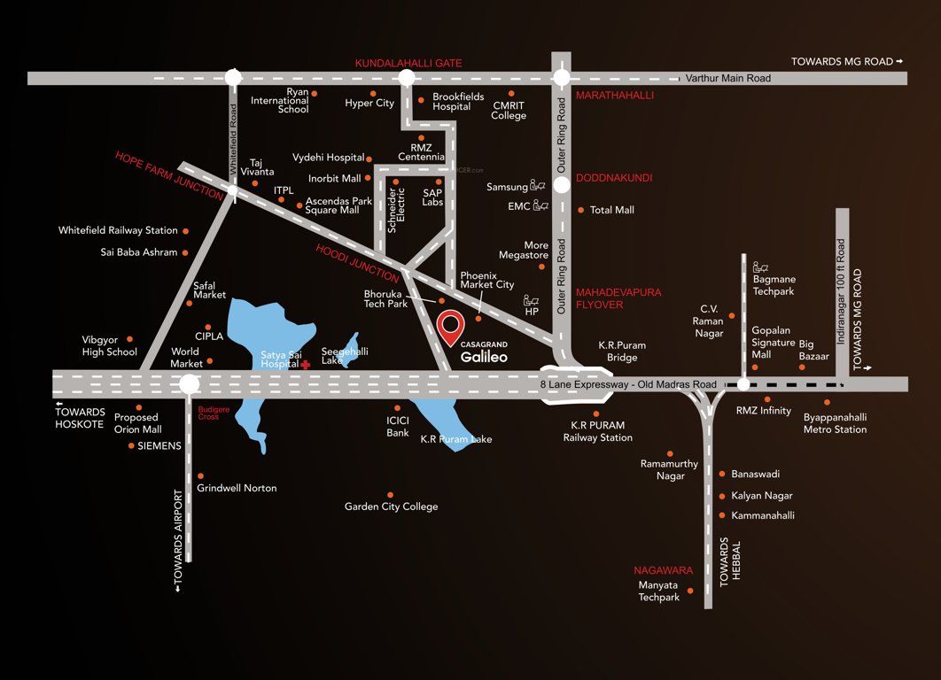  galileo Location Plan