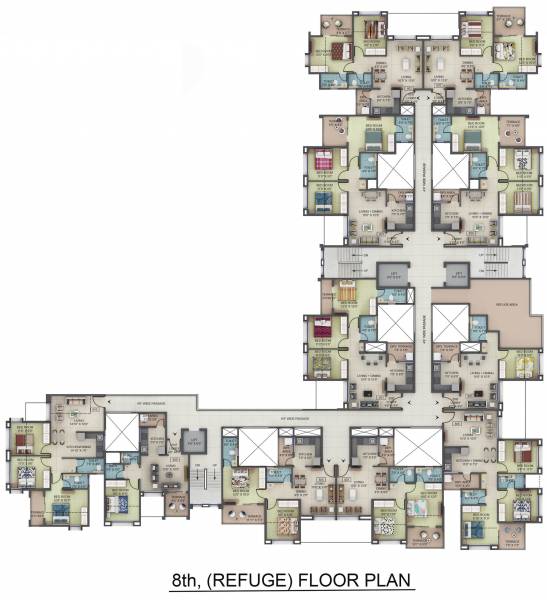 simplicity-phase-4-a-wing A Building Cluster Plan for 8th Floor