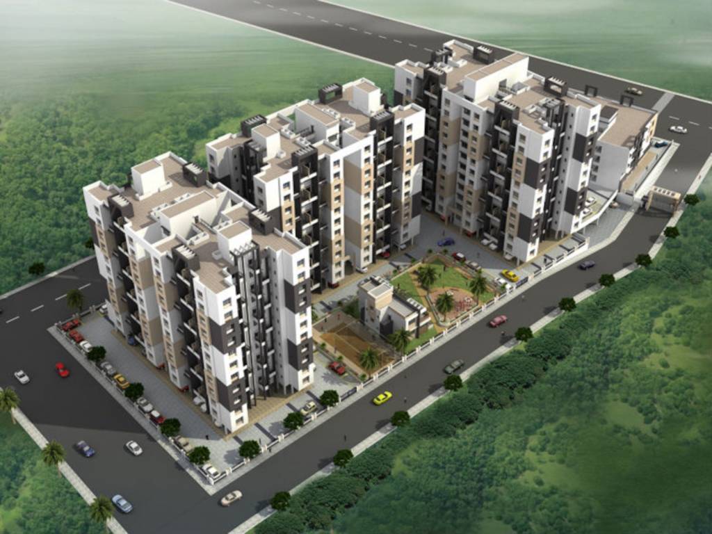  akshay galaxy building b Elevation