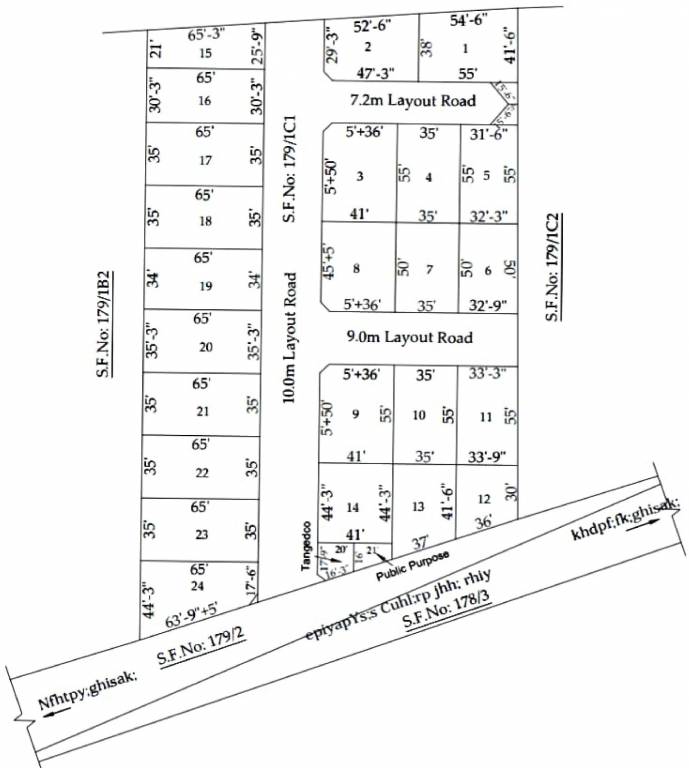 royal castle Layout Plan