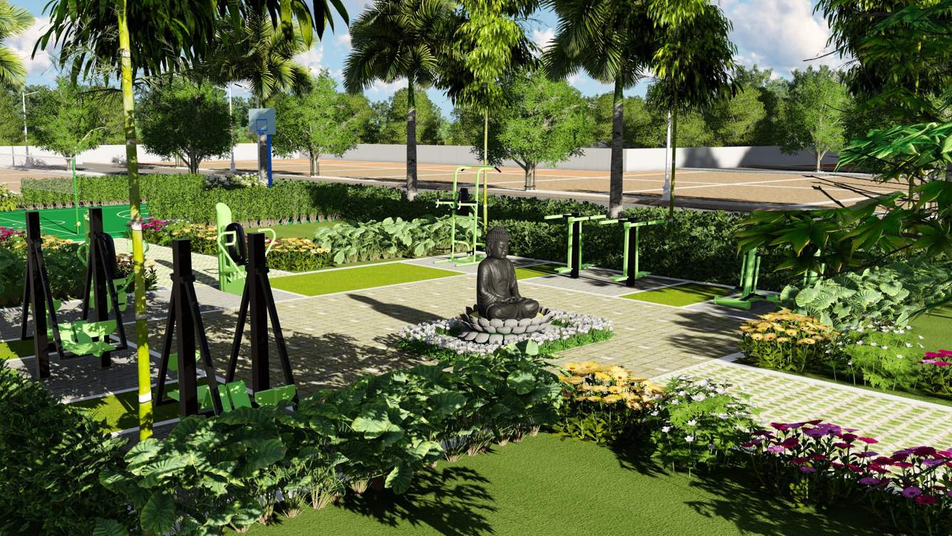  bhishma greens Landscape Garden and Tree Planting