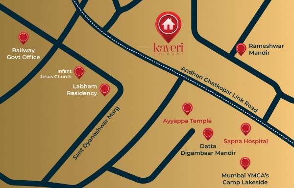  kaveri-heights Location Plan