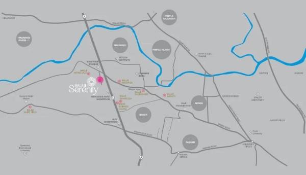  serenity Location Plan