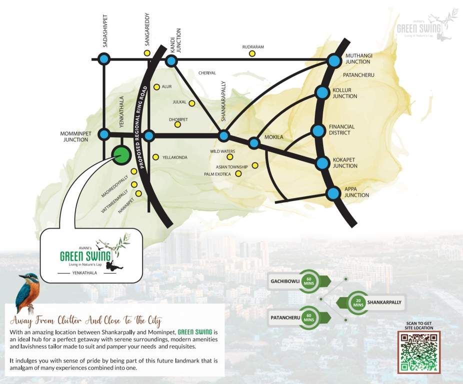  green swing Location Plan