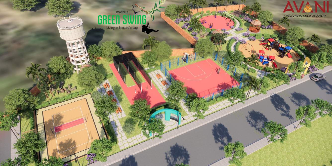  green swing Elevation