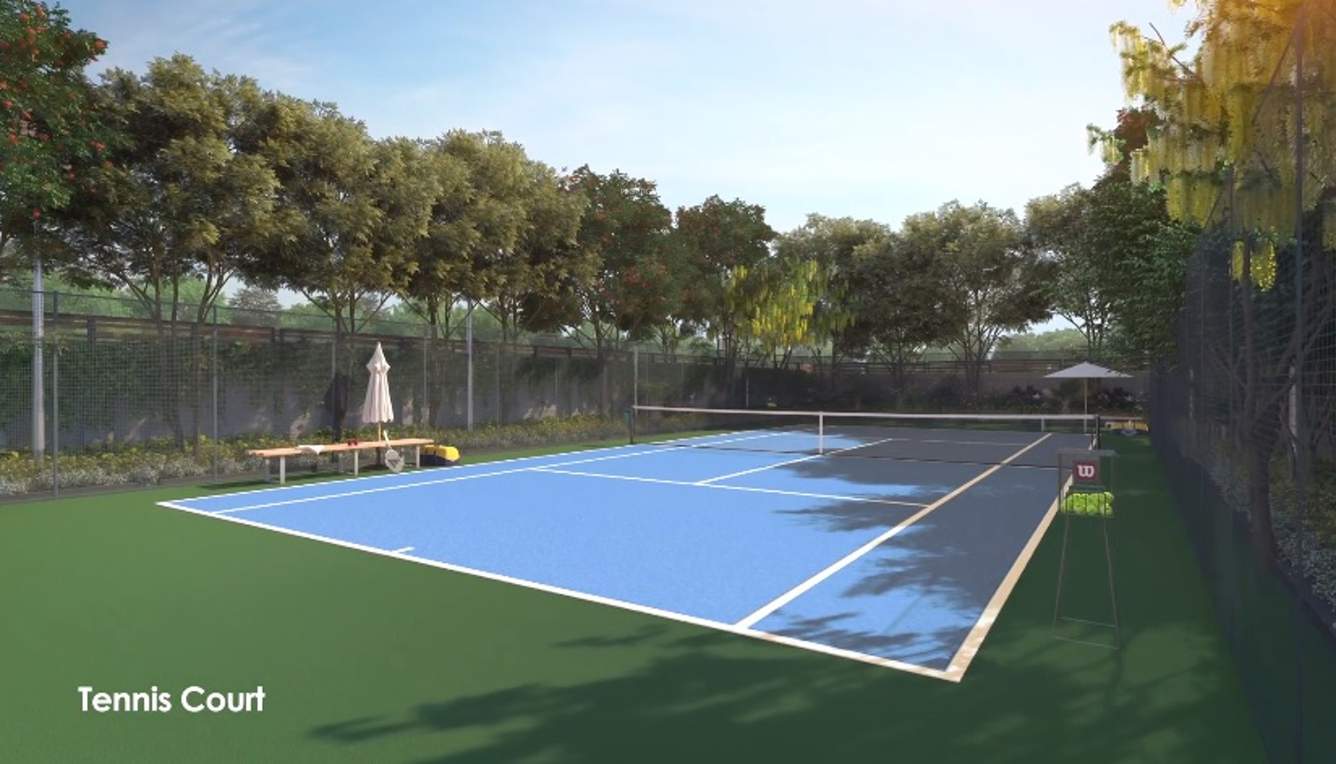  risland sky mansion Tennis Court