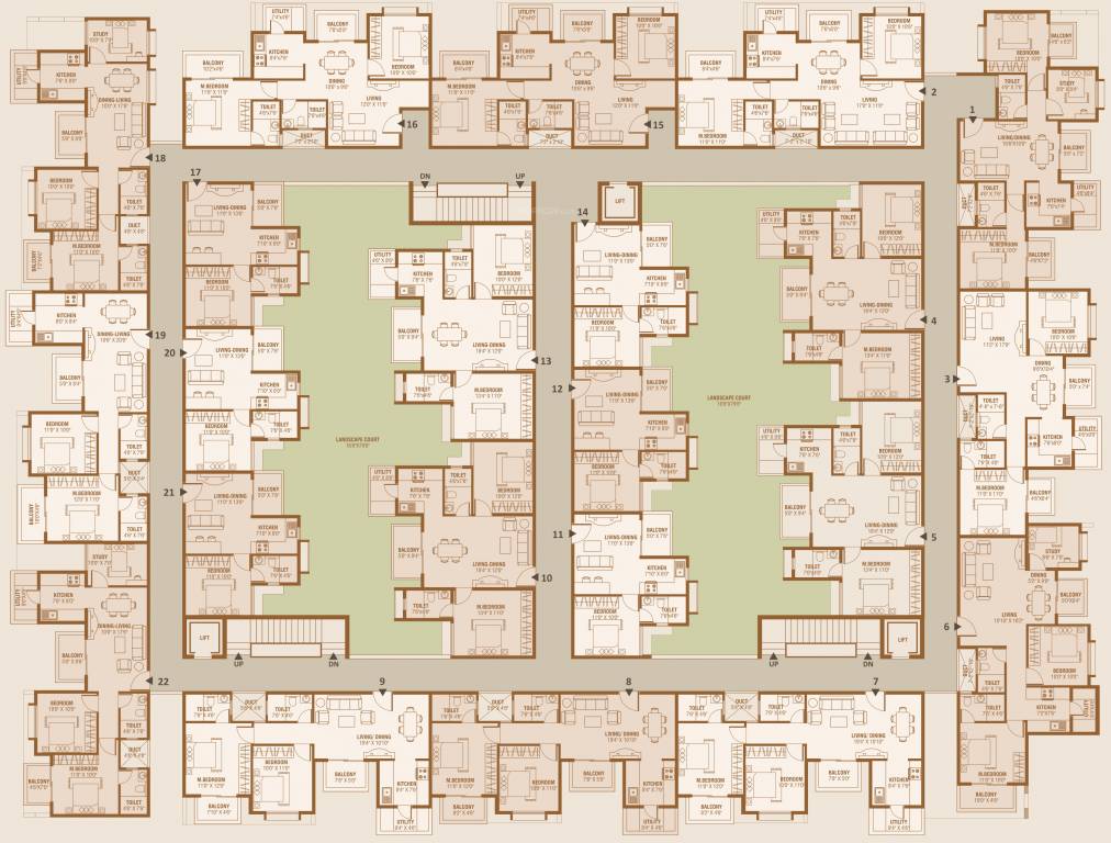  classic phase i BRR Classic Phase I Typical Cluster Plan