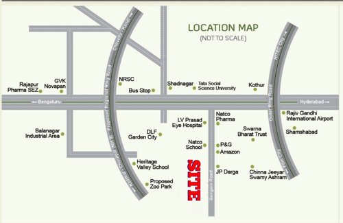  dhanalakshmi-grandeur Location Plan