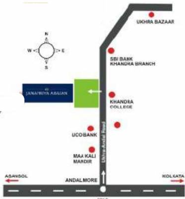  janapriya-abasan Location Plan