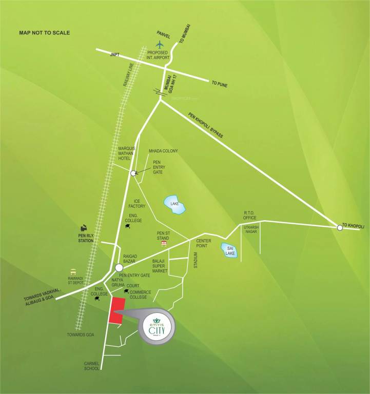  emvis tower b Location Plan