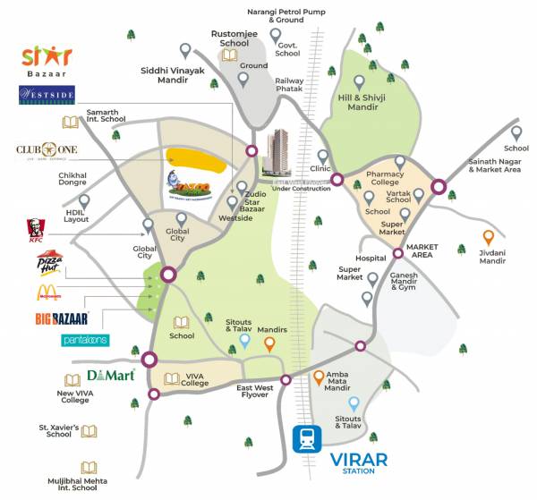  sai-nakshatra-trrident Location Plan