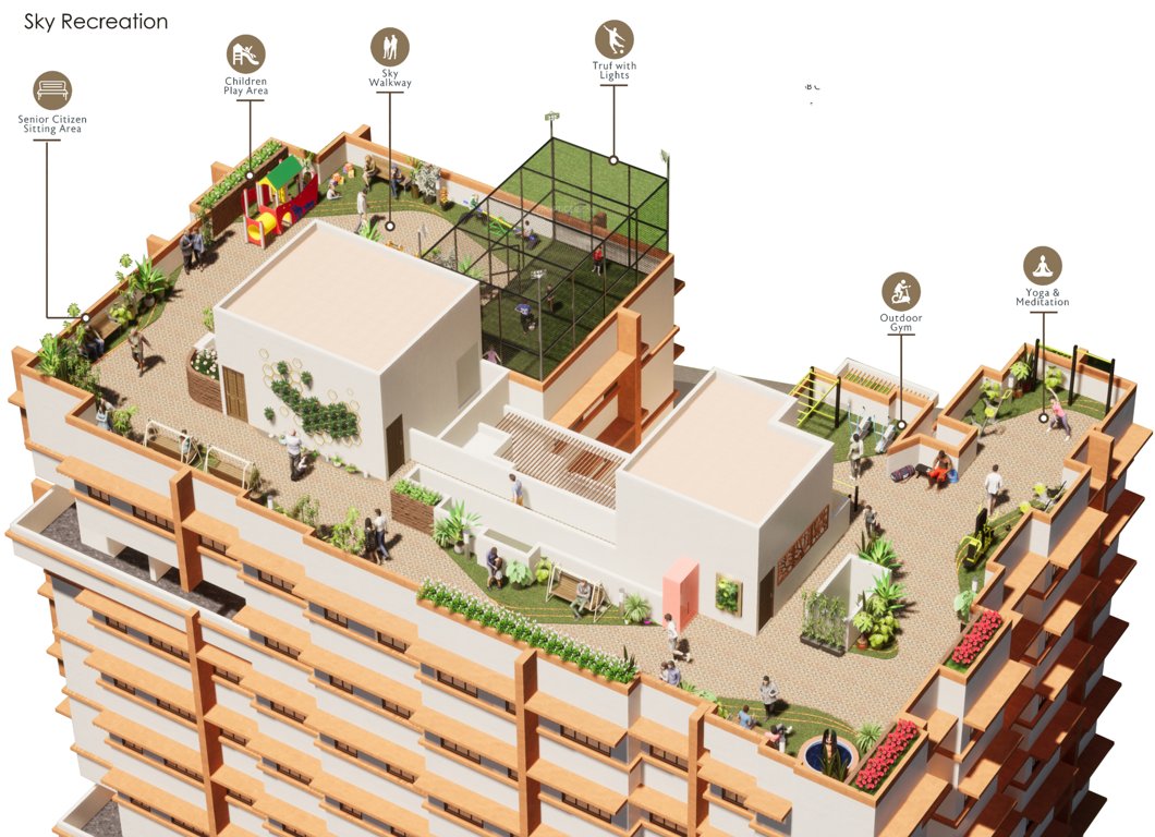 sai nakshatra trrident Elevation