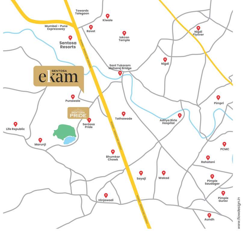  ekam Location Plan