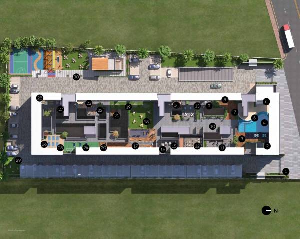  city-one-skyve Master Plan