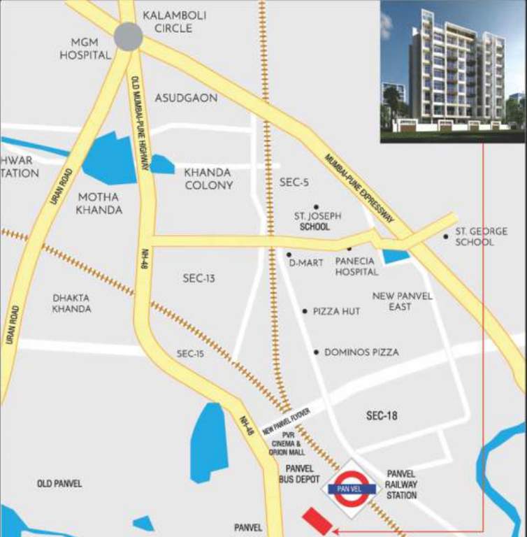  sai arjun Location Plan