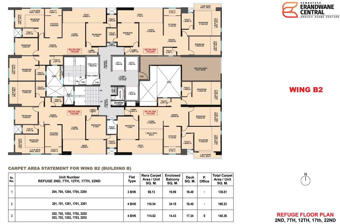  venkatesh erandwane central building b1 phase 2 Building B1 Residential Cluster Plan
