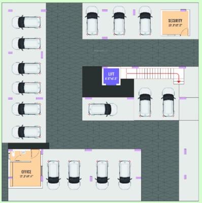  sri-balaji-residency Laavanya Sri Balaji Residency Cluster Plan for ground Floor