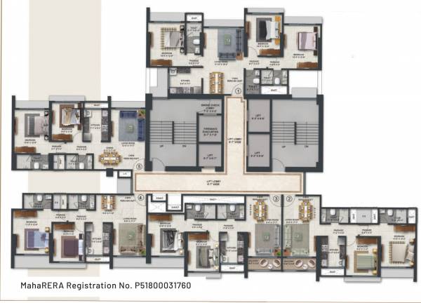  floresta-oak Agarwal Floresta Oak Typical Cluster Plan