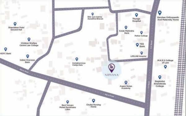  nirvana-residency Location Plan