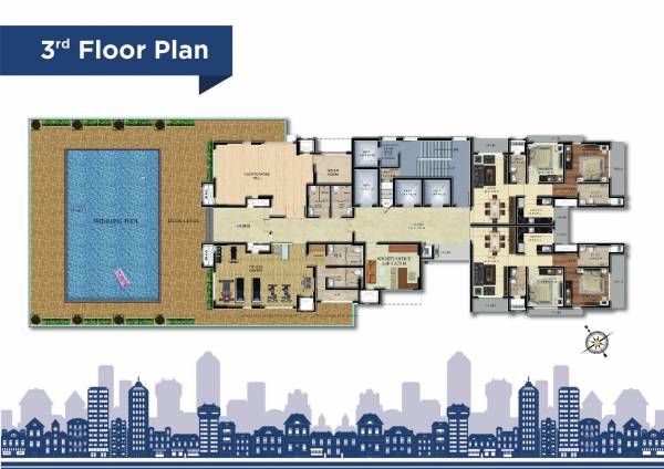  skystar Skystar Cluster Plan For 3rd Floor