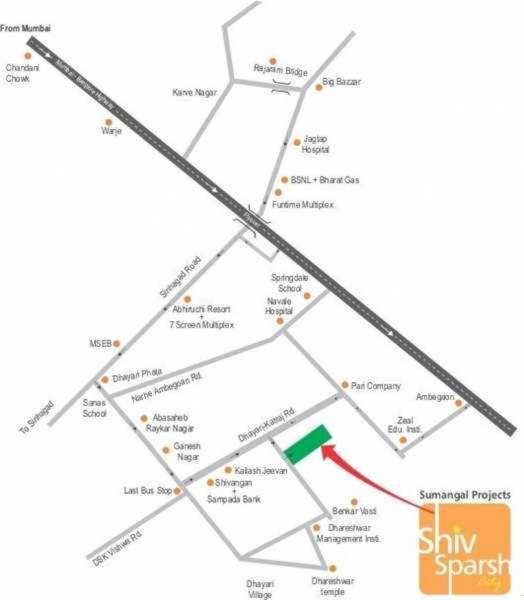  shiv-sparsh-phase-ii Location Plan