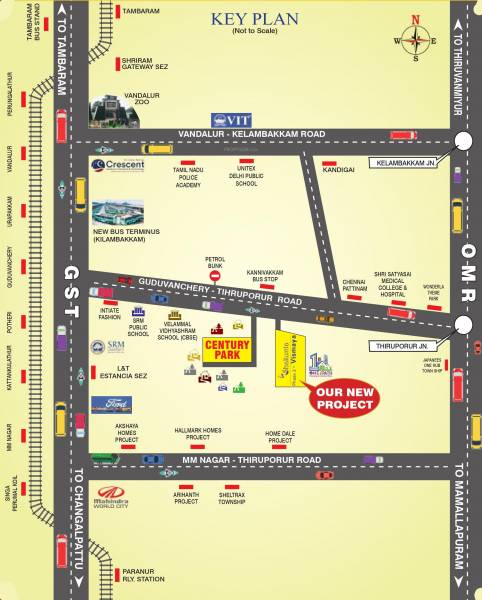  shakunta-vismaya-villa-plots Location Plan