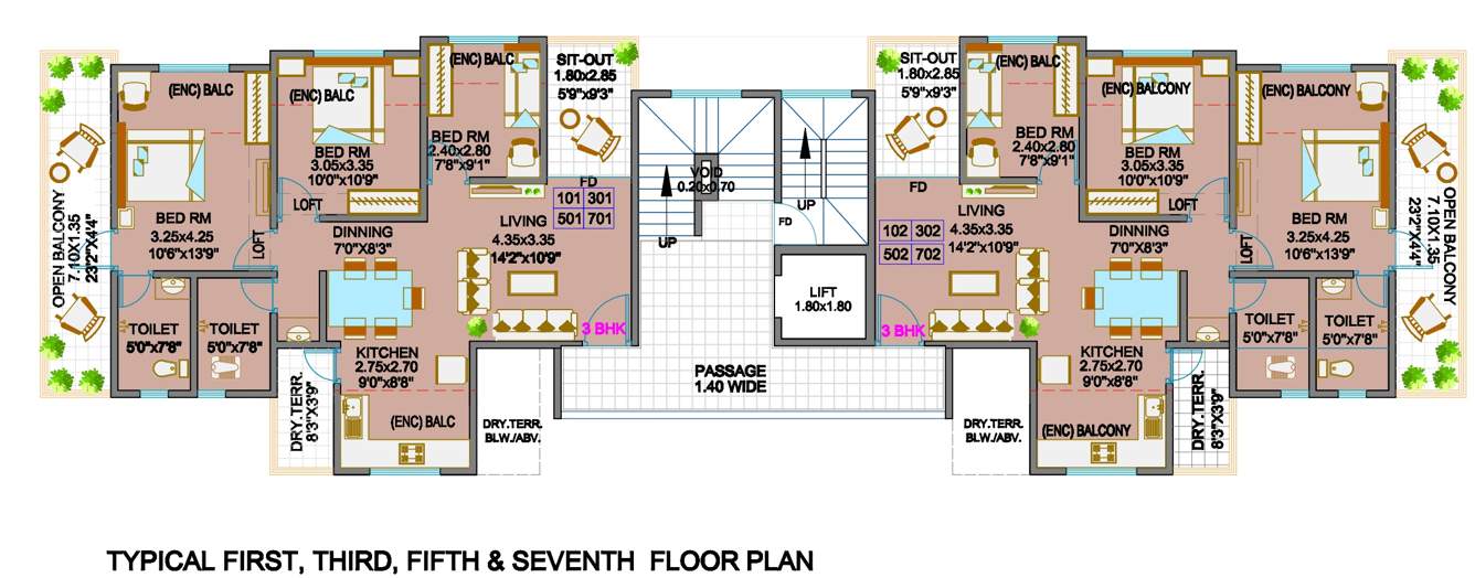 108 balaji crystal Balaji Crystal Cluster Plan