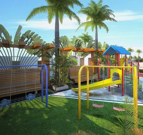 Children's play area green-villa-2 Children's play area