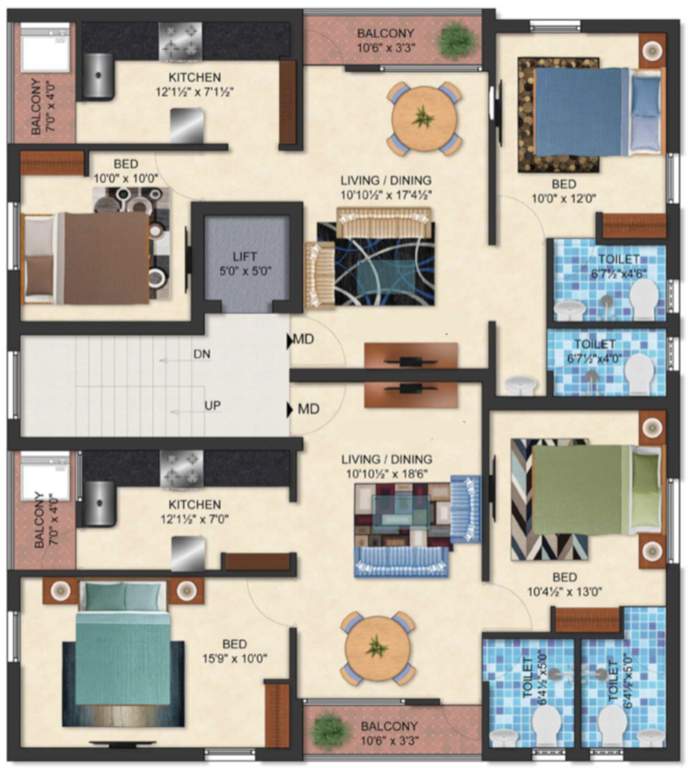  vijaya anugraha Vijaya Anugraha Typical Cluster Plan