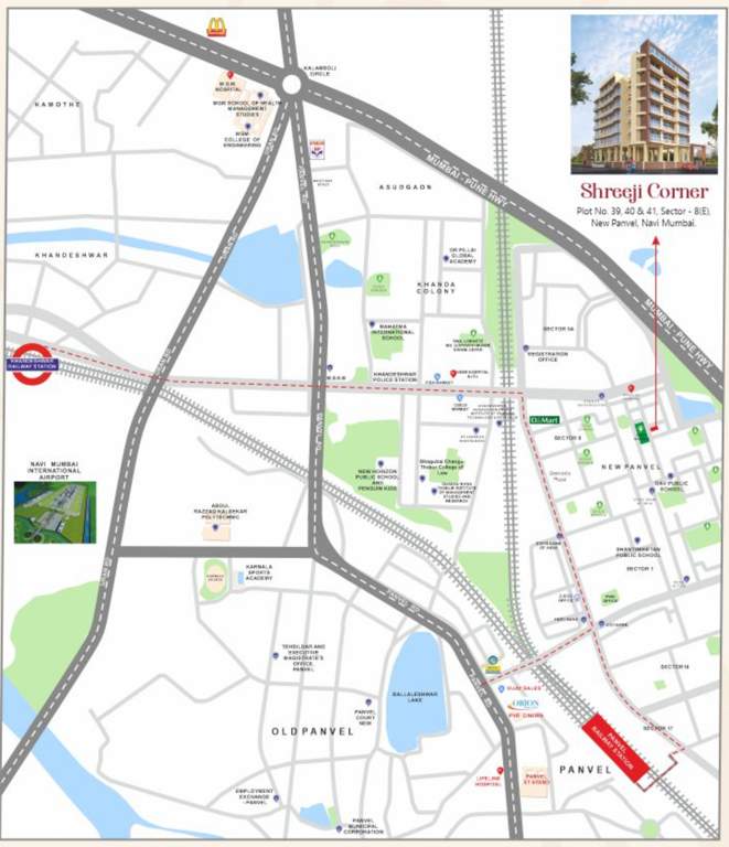  corner Location Plan