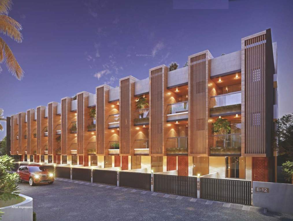  lifestyle 3bhk and 4bhk villas Elevation