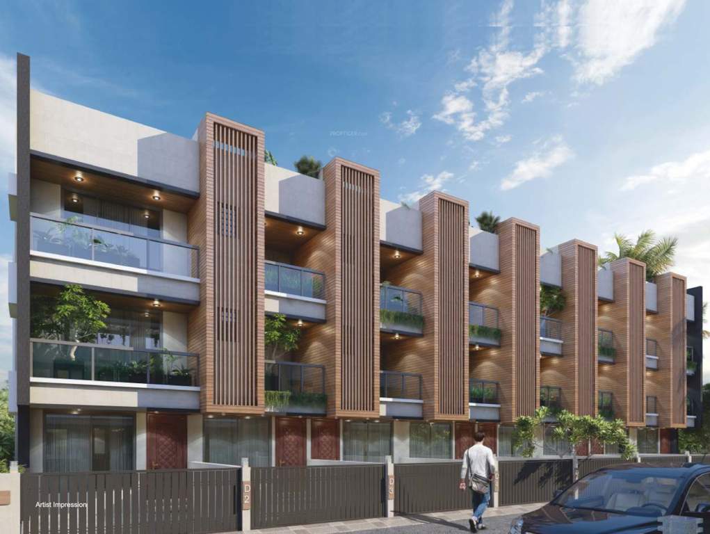  lifestyle 3bhk and 4bhk villas Elevation