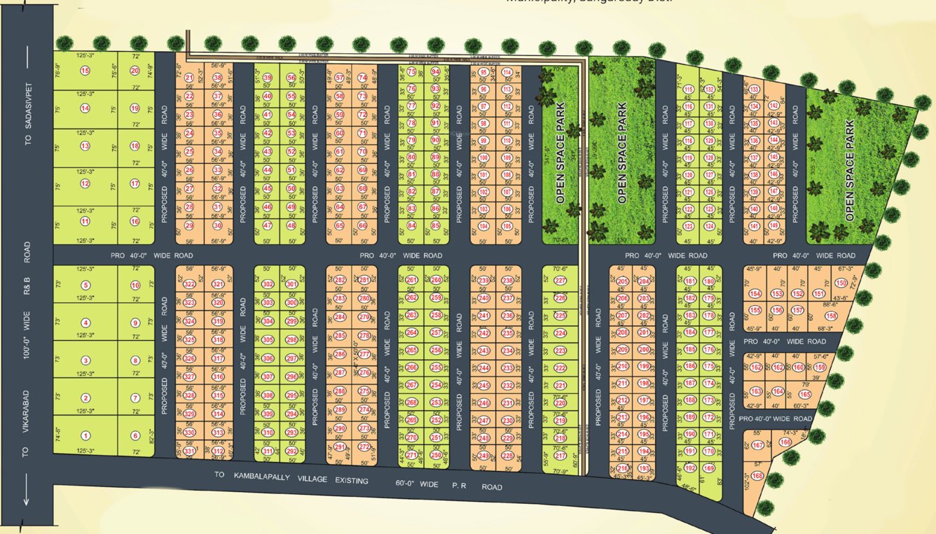  sr bamboo grove Layout Plan