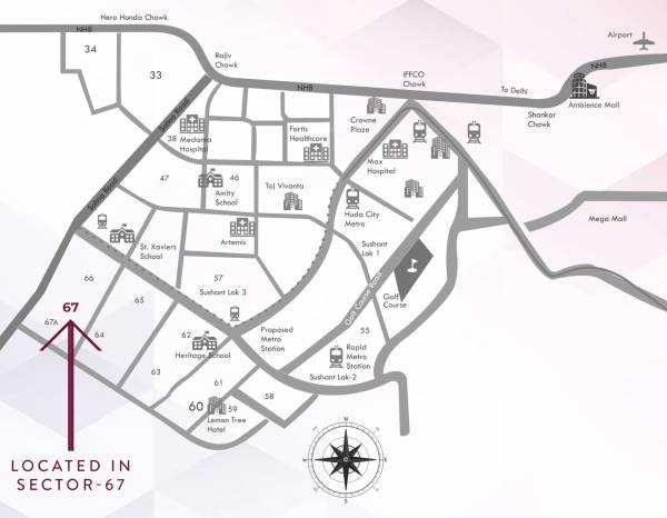  luxury-floors Location Plan