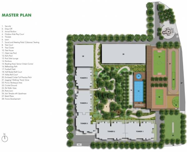  kandivali-project-tower-4 Master Plan