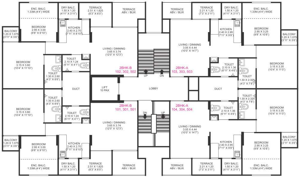  ace aurum iii tower 02 Ace Aurum III Tower 02 Cluster Plan For 1st, 3rd & 5th Floor